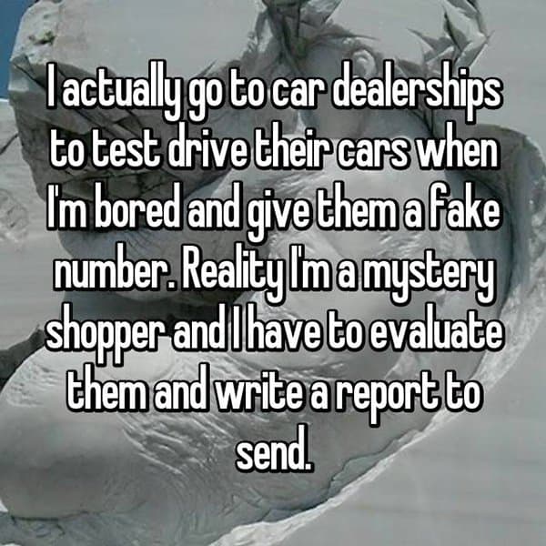 Secret Shoppers fake number