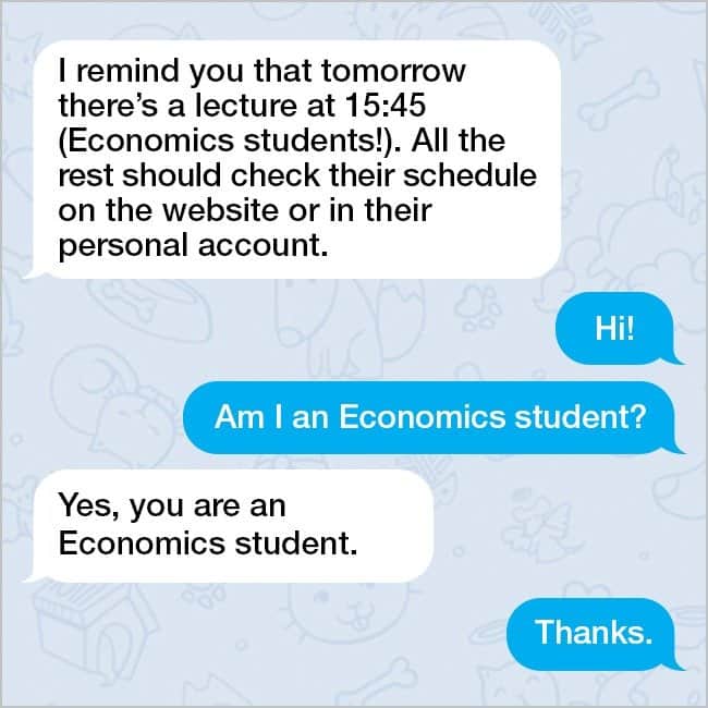 Struggling College Students am i an economics student