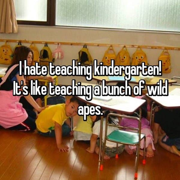 Teachers Reveal Why They Hate Their Jobs wild apes