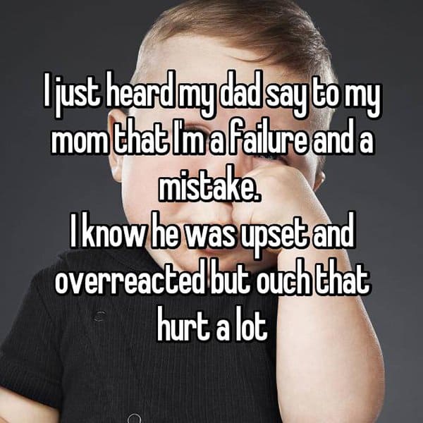 The Meanest Things Dads Have Said mistake