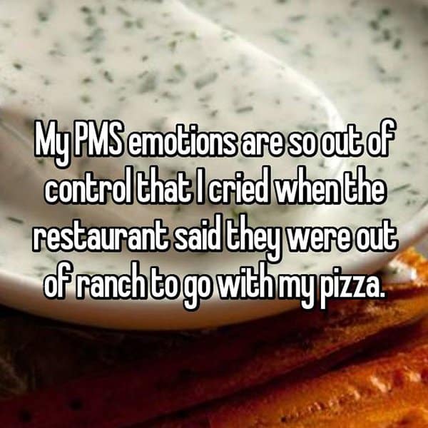 Things Girls Have Cried About Struggling With PMS out of ranch