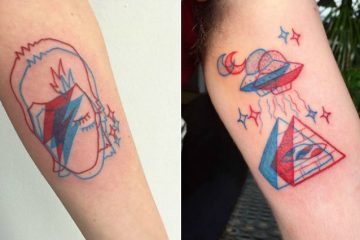Trippy 3D Tattoos
