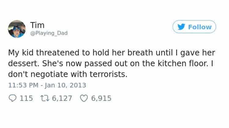 Tweets From Parents That Sum Up Mealtimes With Kids