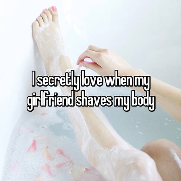 Weird Things Guys Love About Their Girlfriends shaves my body