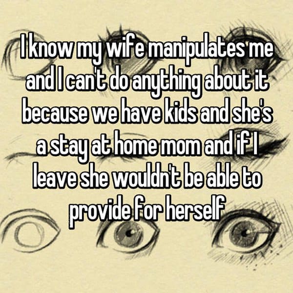 Wives Being Stay At Home Moms manipulates me