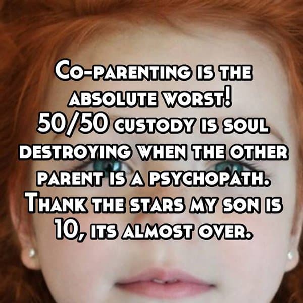 Worst Things About Being A Parent co parenting
