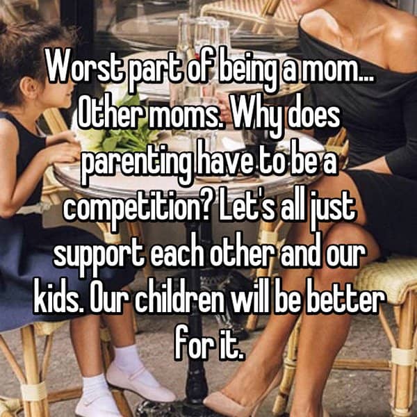 Worst Things About Being A Parent other moms