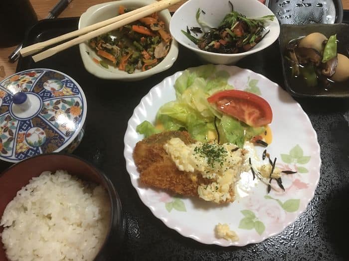 hospital-meals-japan-maternity fried fish
