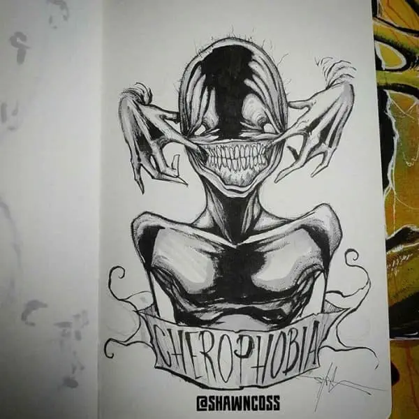 Shawn Coss Has Illustrated Phobias For Feartober And They're Awesome