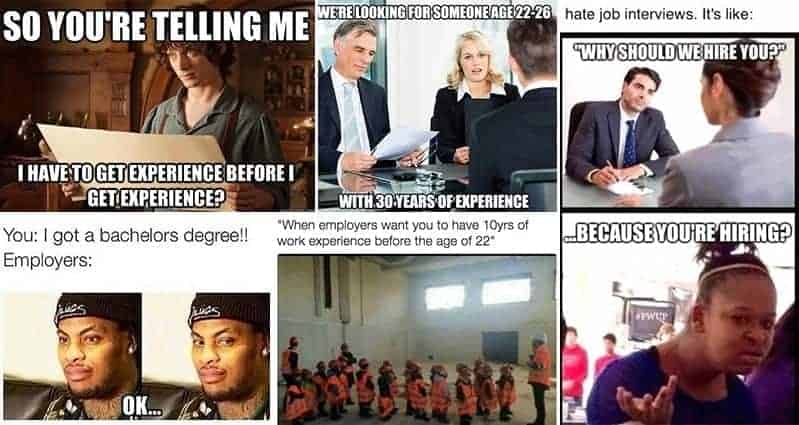 Accurate Images That Show How Ridiculous Job Hunting Is