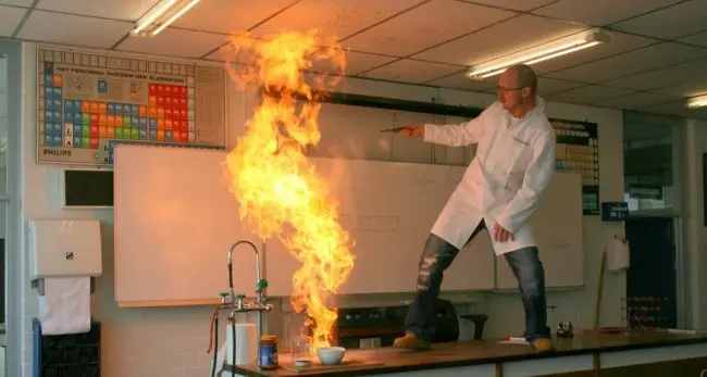 Awesome Teachers chemistry fire