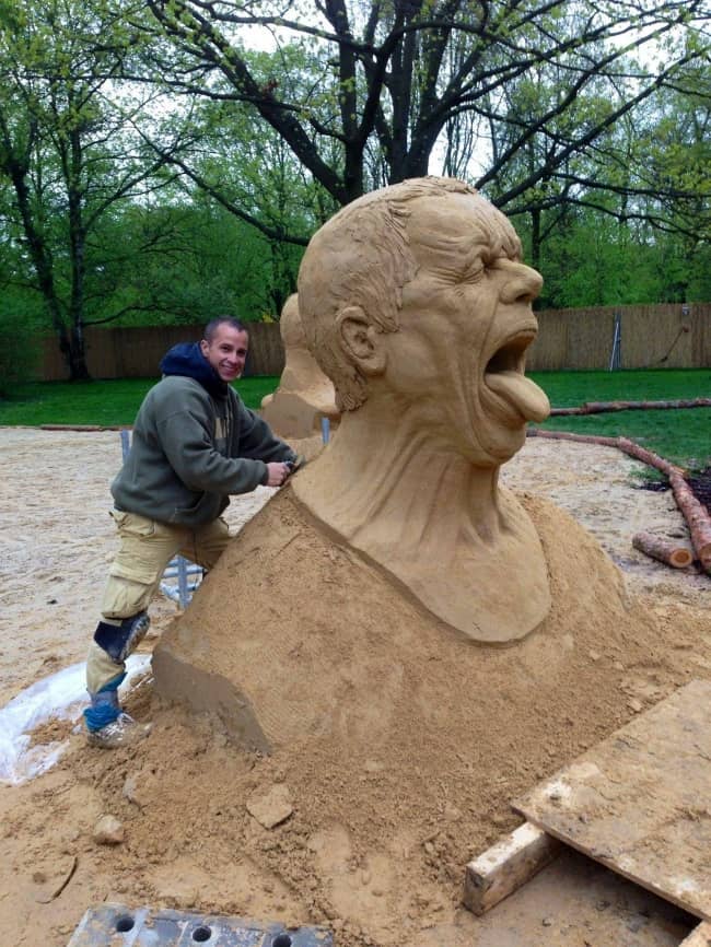Awesome Teachers giant sand head