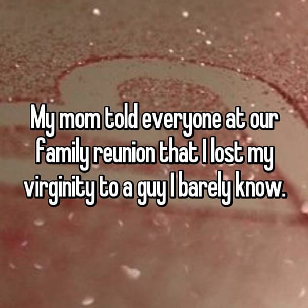 Awkward Things Family Reunions barely know