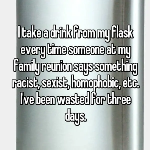 Awkward Things Family Reunions been wasted