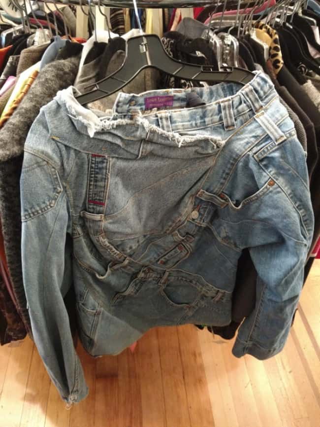 Bizarre Clothing Items denim top