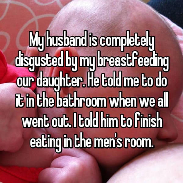 Breastfeeding In Public disgusted