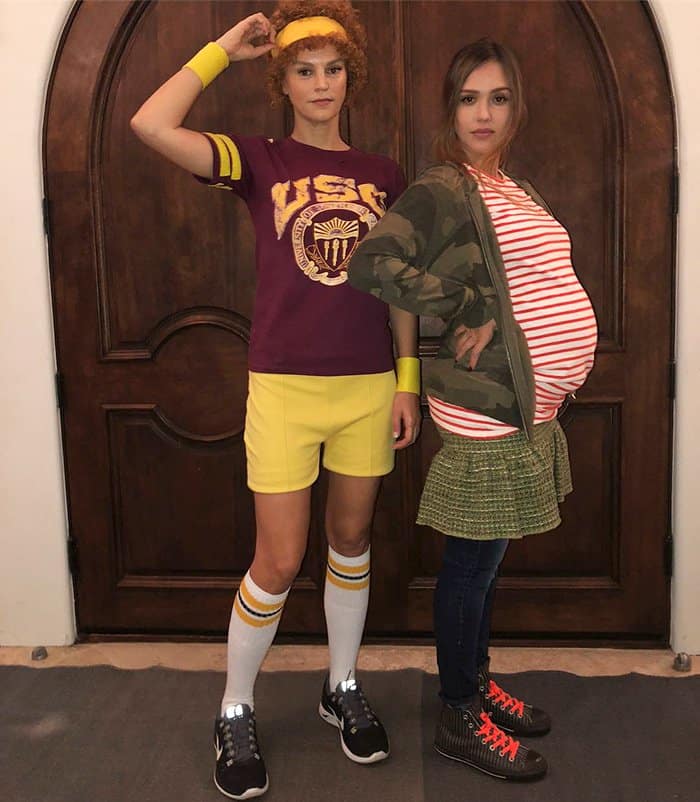 Celebrity Halloween Costumes jessica alba juno