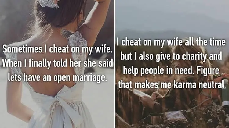 Confessions From Cheating Spouses