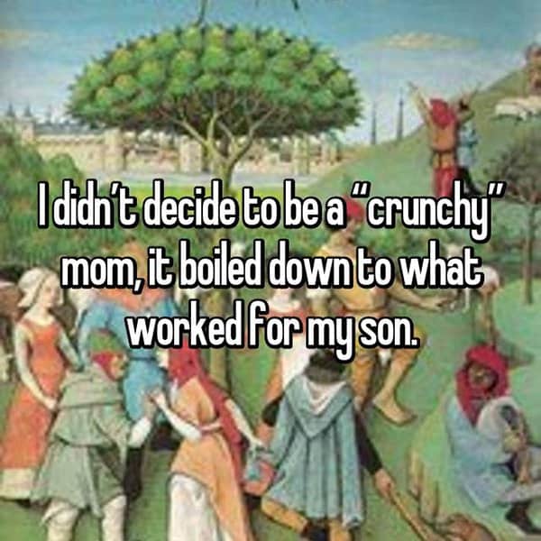 Confessions From Granola Moms what worked