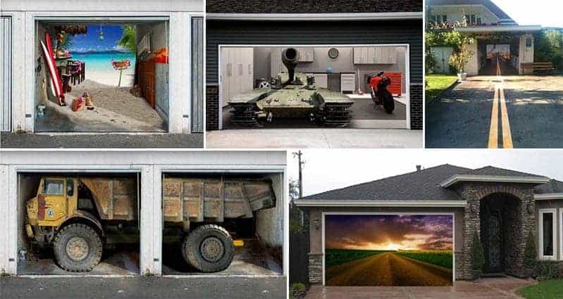 Creative Garage Doors To Make Your House Look Awesome