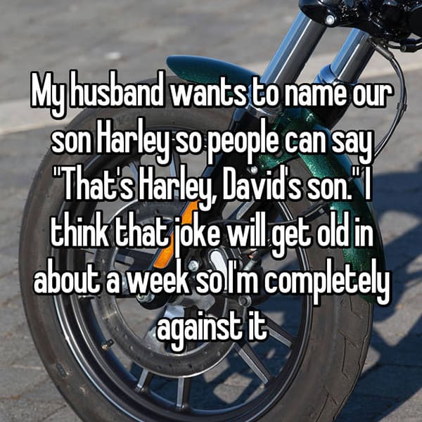 Disagreeing On Baby Names harley davids son