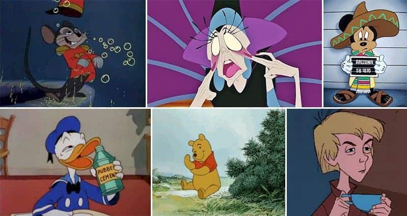 Drunk Disney Characters Who Know How To Have A Good Time
