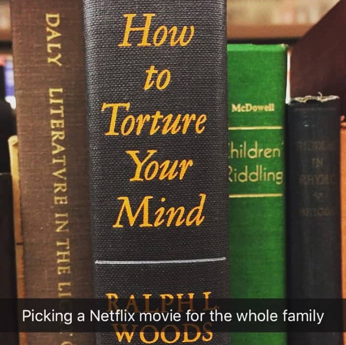 Fake Subtitles To Library Books how to torture your mind