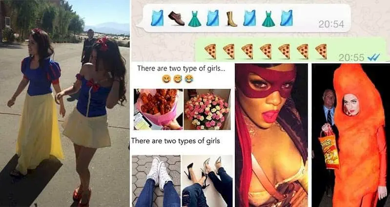 Hilarious Images Proving There Are Two Different Types Of Girls In This World