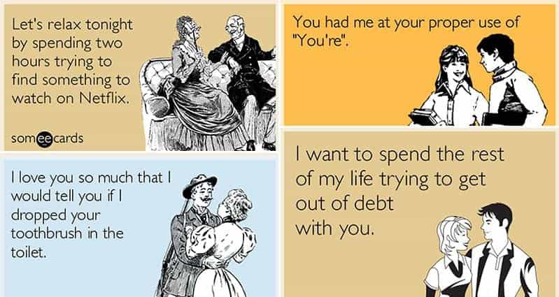 Hilarious Love E-Cards For Those With A Sense Of Humor
