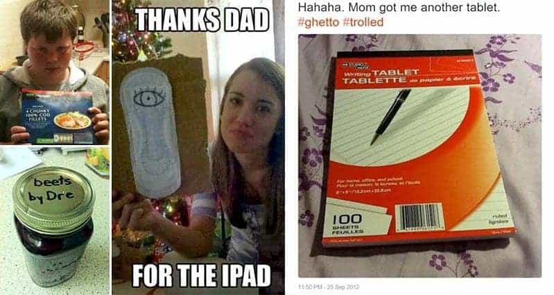 Hilarious Times Kids Got Trolled By Their Parents' Joke Christmas Presents