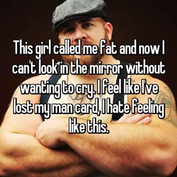 How It Feels To Be Body Shamed man card