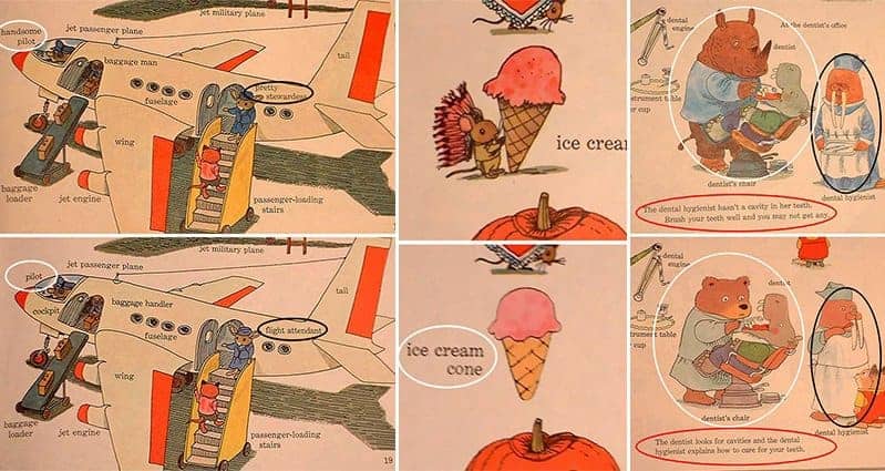 Interesting Images Showing Societal Changes In Children's Author Richard Scarry's 'Best Word Book Ever'
