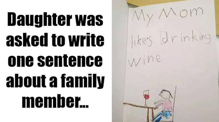 Kids Drawings Embarrassed Parents