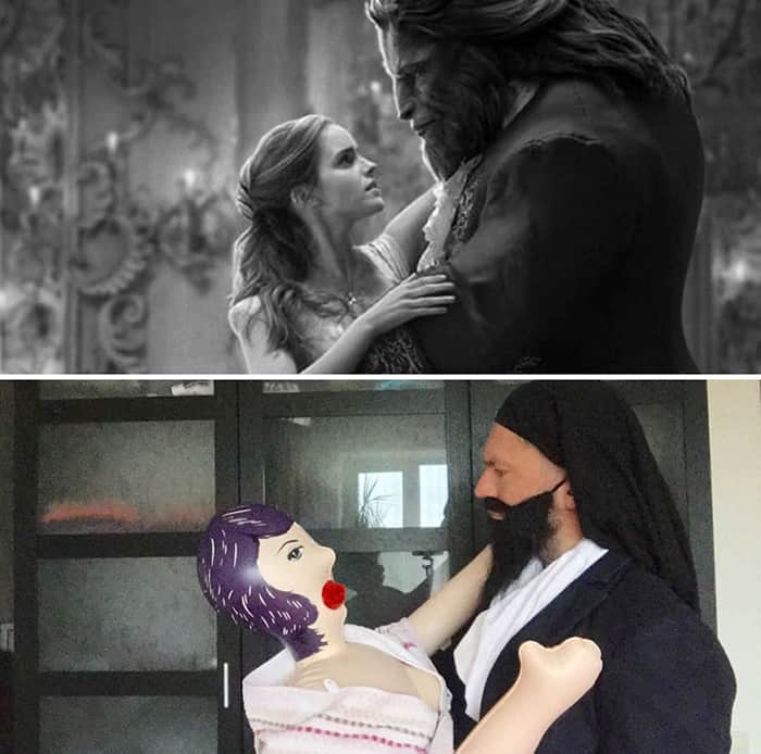 Low Cost Cosplays Household Objects beauty and the beast