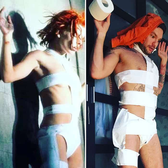 Low Cost Cosplays Household Objects fifth element