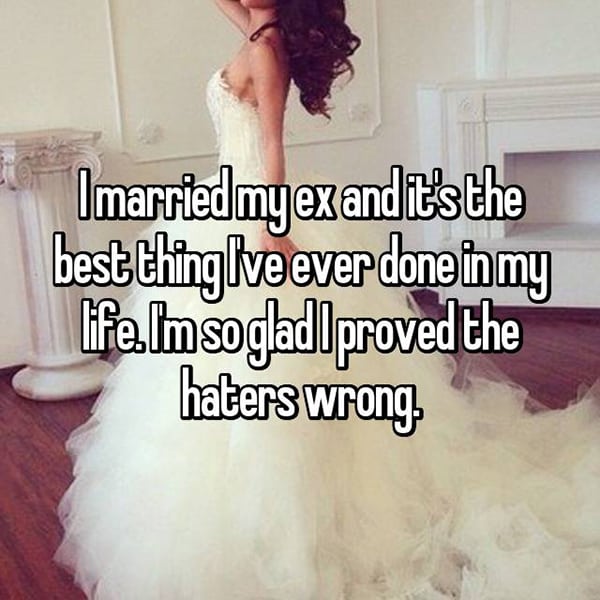 Married An Ex Partner haters wrong