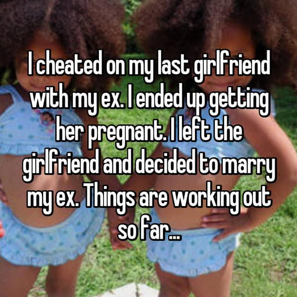 Married An Ex Partner pregnant