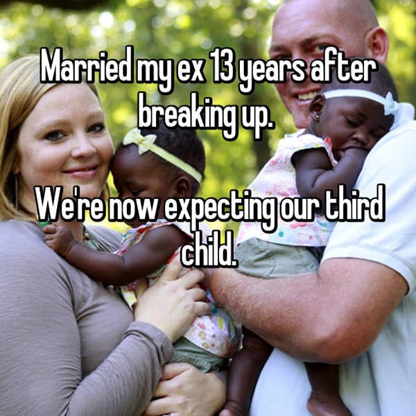 Married An Ex Partner third child
