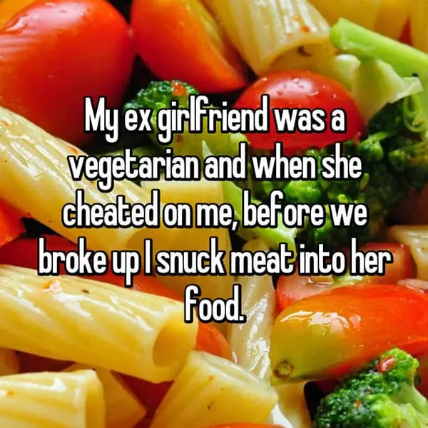 Meat Eaters Confess cheated on me