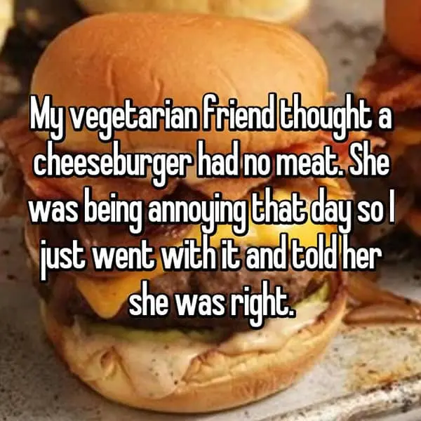 Meat Eaters Confess cheeseburger