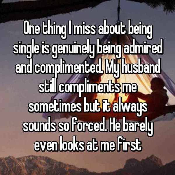Miss About Being Single admired and complimented