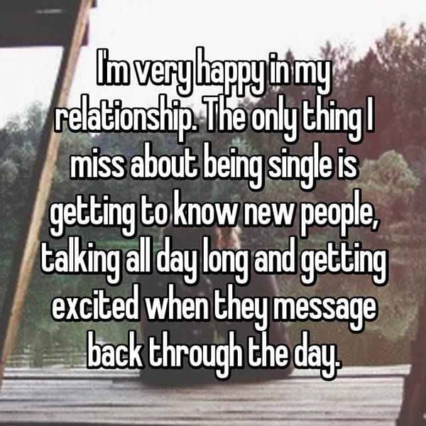 Miss About Being Single getting to know people