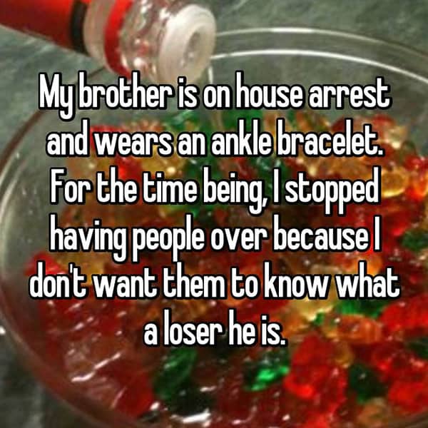Never Want Company house arrest