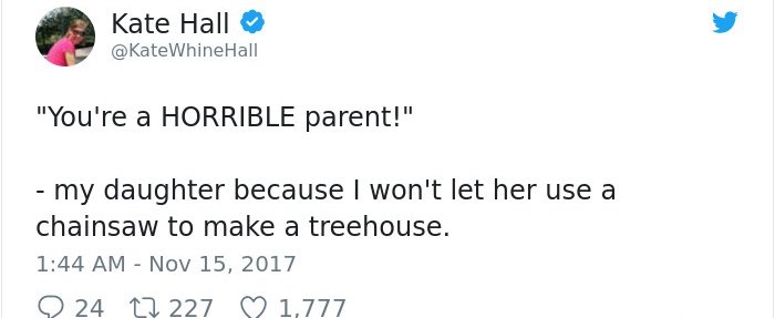 Parenting Tweets horrible parent
