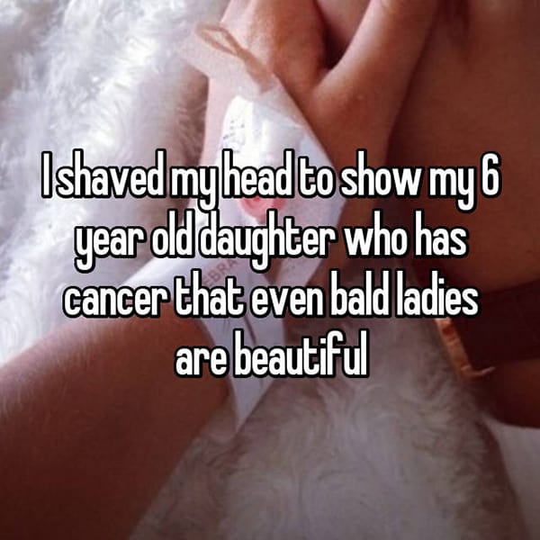 Parents With Children Who Have Cancer bald ladies