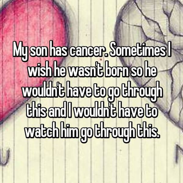 Parents With Children Who Have Cancer wasnt born