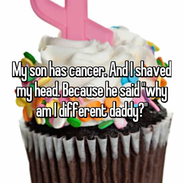 Parents With Children Who Have Cancer why am i different
