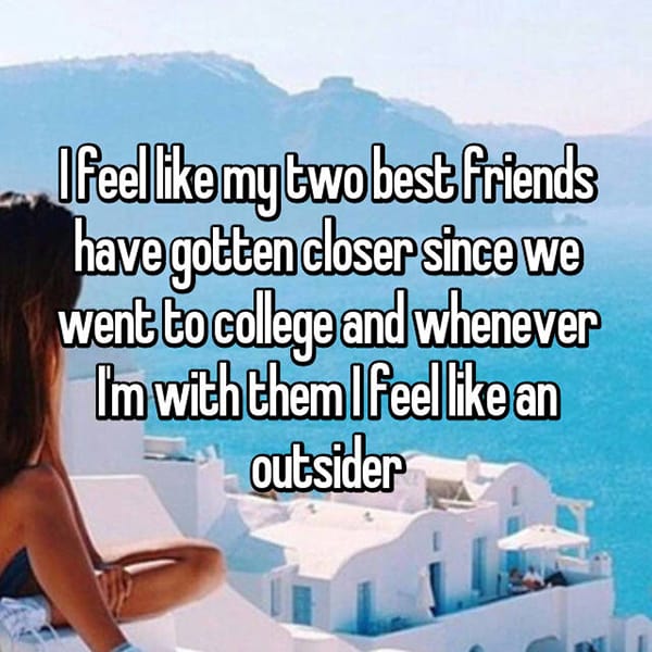People Who Feel Like Outsiders close friends