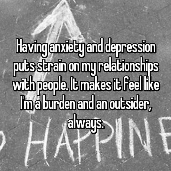 People Who Feel Like Outsiders depression
