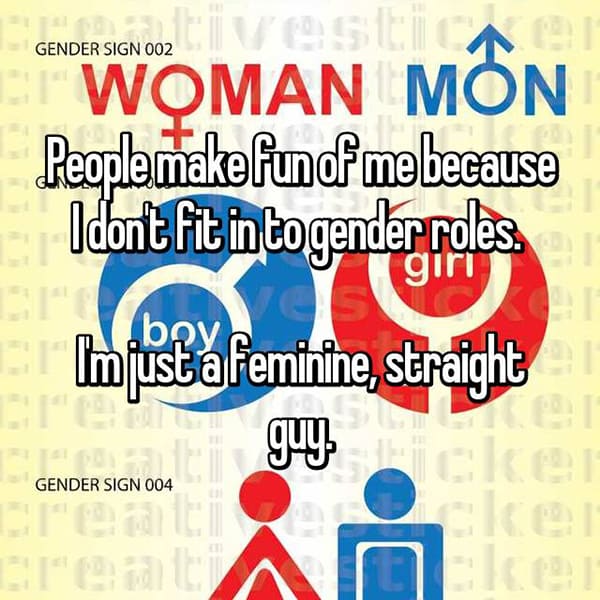 People Who Feel Like Outsiders gender roles